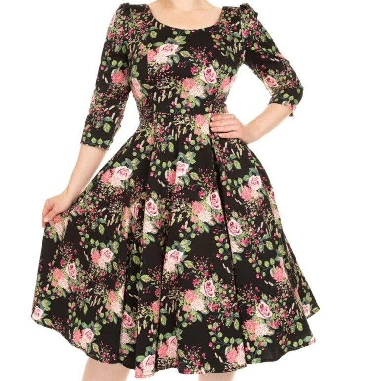 Sleeve Swing Tea Dress ...